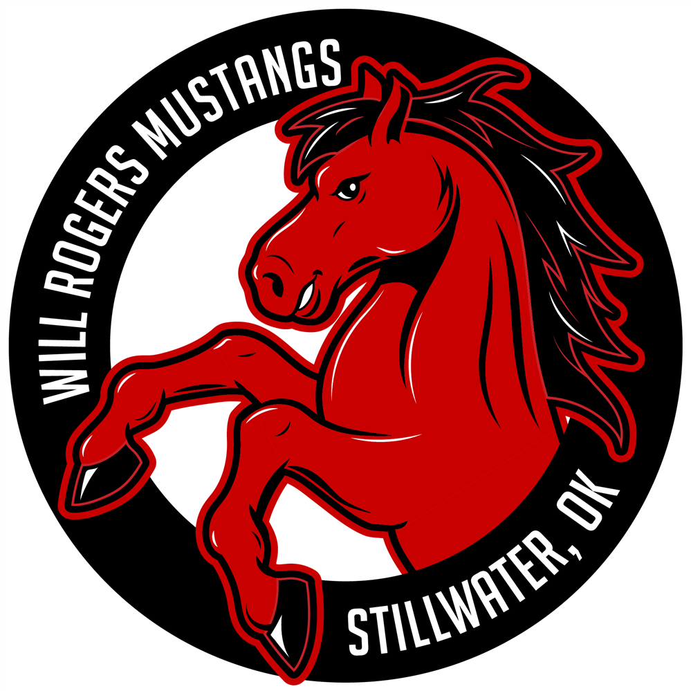 Will Rogers Mustang Logo